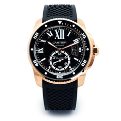 Cartier Calibre De Cartier Pink Gold Diver Watch