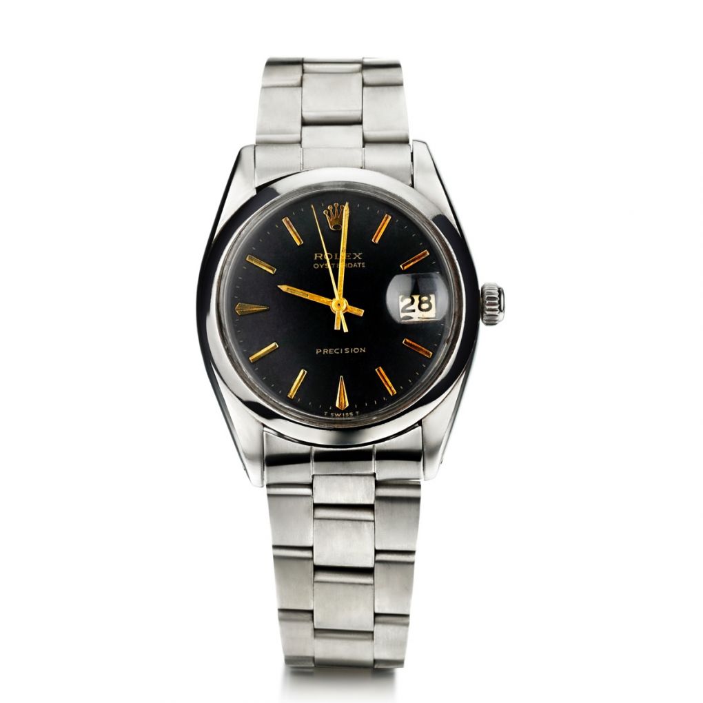 Rolex Oysterdate Precision Vintage Stainless Steel 34MM Manual