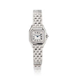 Cartier White Gold And Factory Diamond Bezel Panthere Watch