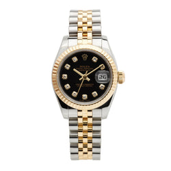 Rolex Midsize 31mm Datejust Two-Tone And Diamond Watch