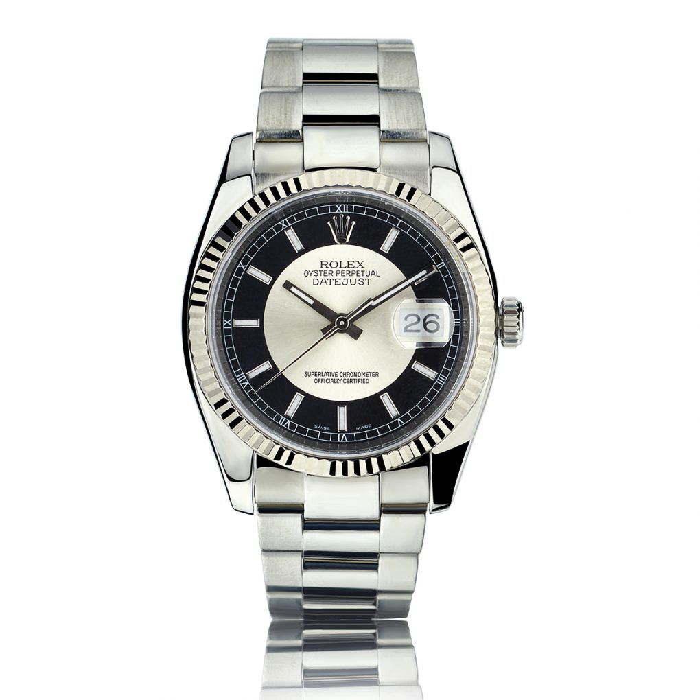 Rolex Oyster Perpetual Datejust Tuxedo Dial 36MM S/S Watch – Van Rijk