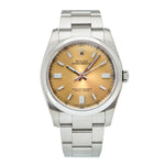 Rolex Oyster Perpetual 36 White Grape Dial Steel Watch