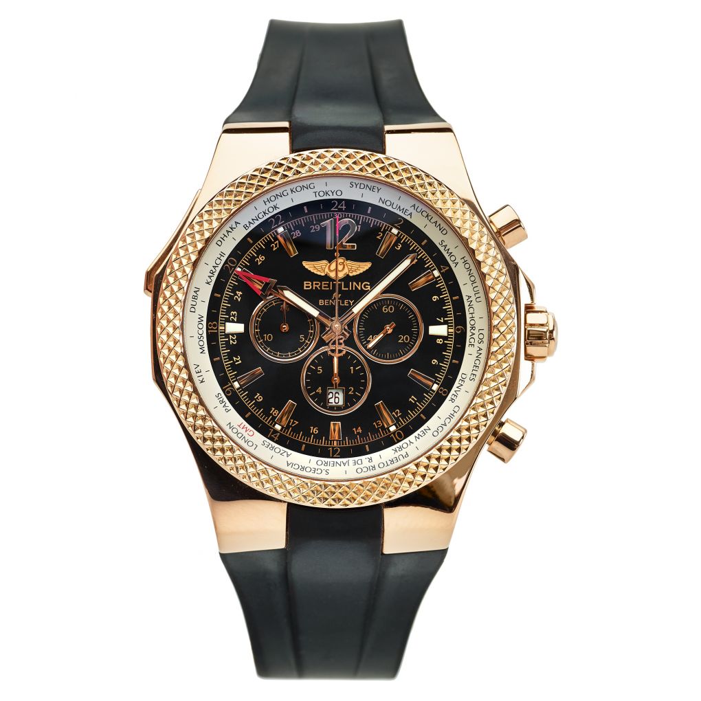 Breitling Bentley GMT Chrono Red Gold Watch – Van Rijk