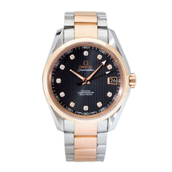 Omega Seamaster Aqua Terra Diamond Two-Tone Watch