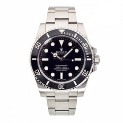 Rolex Oyster Perpetual No-Date Submariner Steel Watch