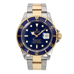 Rolex Oyster Perpetual Submariner 40MM 2-Tone Watch  Circa 1993