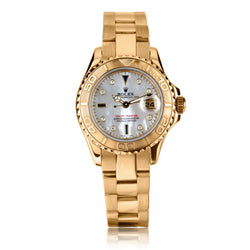 Rolex Oyster Perpetual Yacht-Master Yellow Gold MOP Dial Watch