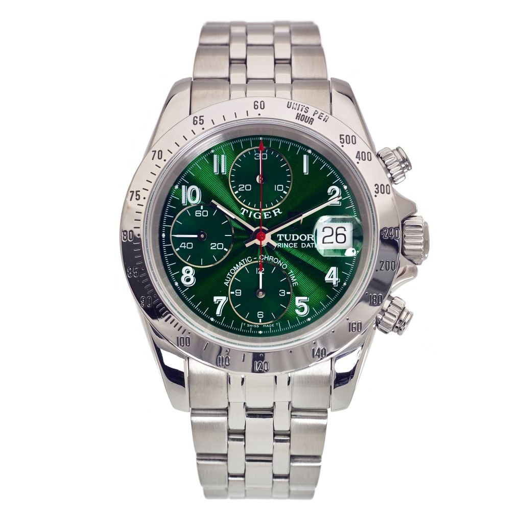 Green Dial Tudor Watch Green Bezel Tudor Black Bay Harrods Special