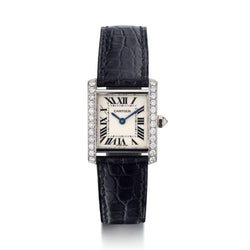 Cartier Tank Francaise Factory Diamond Ladies WG Watch