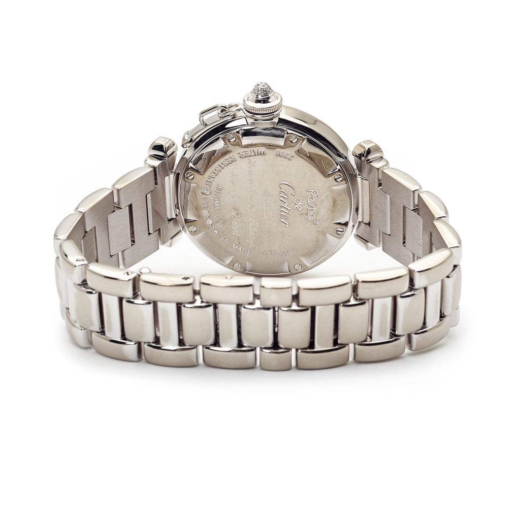 Cartier Pasha de Cartier White Gold Diamond Watch – Van Rijk