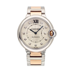 Cartier Ballon Bleu Rose Gold & Stainless Steel 36mm Watch