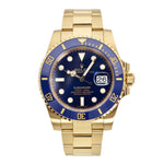 Rolex Oyster Perpetual Gold Submariner Date 116618LB Watch