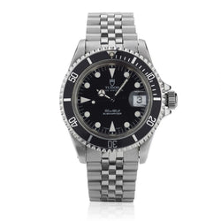 Tudor Prince Oysterdate Submariner Stainless Steel Watch