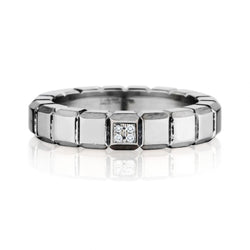Chopard "Ice Cube Collection " Band .18kt White Gold.