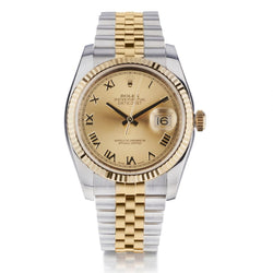 Rolex Oyster Perpetual Datejust Two-Tone 36MM 1987 Watch