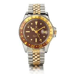 Rolex Oyster Perpetual GMT-Master Root Beer Nipple Dial Watch