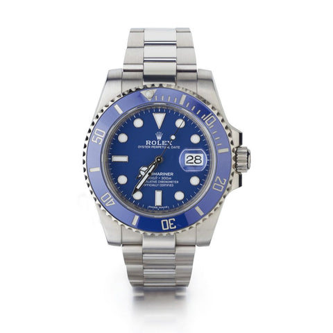 Rolex Oyster Perpetual Submariner Date 116619 WG Watch