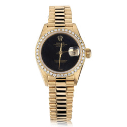 Rolex Oyster Perpetual Datejust Yellow Gold/Diamond Ladies Watch