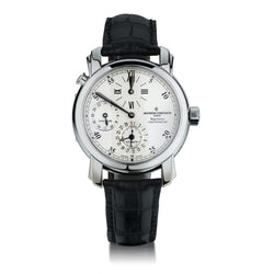 Vacheron Constantin Malte Chronograph Dual Time 18KT White Gold Watch
