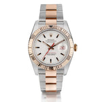 Rolex Oyster Pereptual 18KT Rose Gold & Steel Datejust Turn-o-Graph Watch