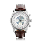 Breitling Transocean Chronograph Unitime 46MM S/S Watch