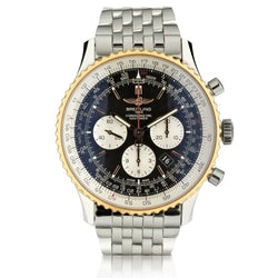 Breitling Navitimer 01 46MM Stainless Steel And Rose Gold Chrono Watch