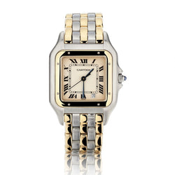 Cartier 27MM 18KT Yellow Gold And Stainless Steel Panthere Watch