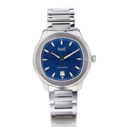 Piaget Stainless Steel Polo S Automatic Blue Dial 42MM Watch