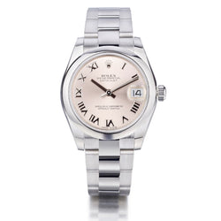 Rolex Oyster Perpetual Datejust 31mm Silver Dial Watch
