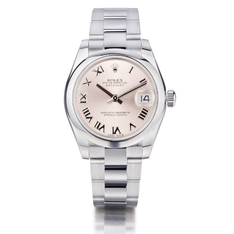 Rolex Oyster Perpetual Datejust 31mm Silver Dial Watch