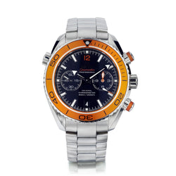 Omega Seamaster Planet Ocean S/S Pumpkin Bezel Watch