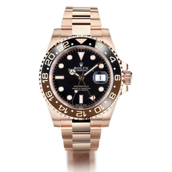 Rolex Oyster Perpetual GMT-Master II Root Beer Everose Gold Watch