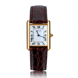 Cartier 18KT Yellow Gold Midsize Tank Louis Quartz Watch