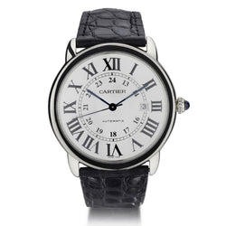 Cartier Ronde Solo Automatic Silver Dial 42MM Steel Watch