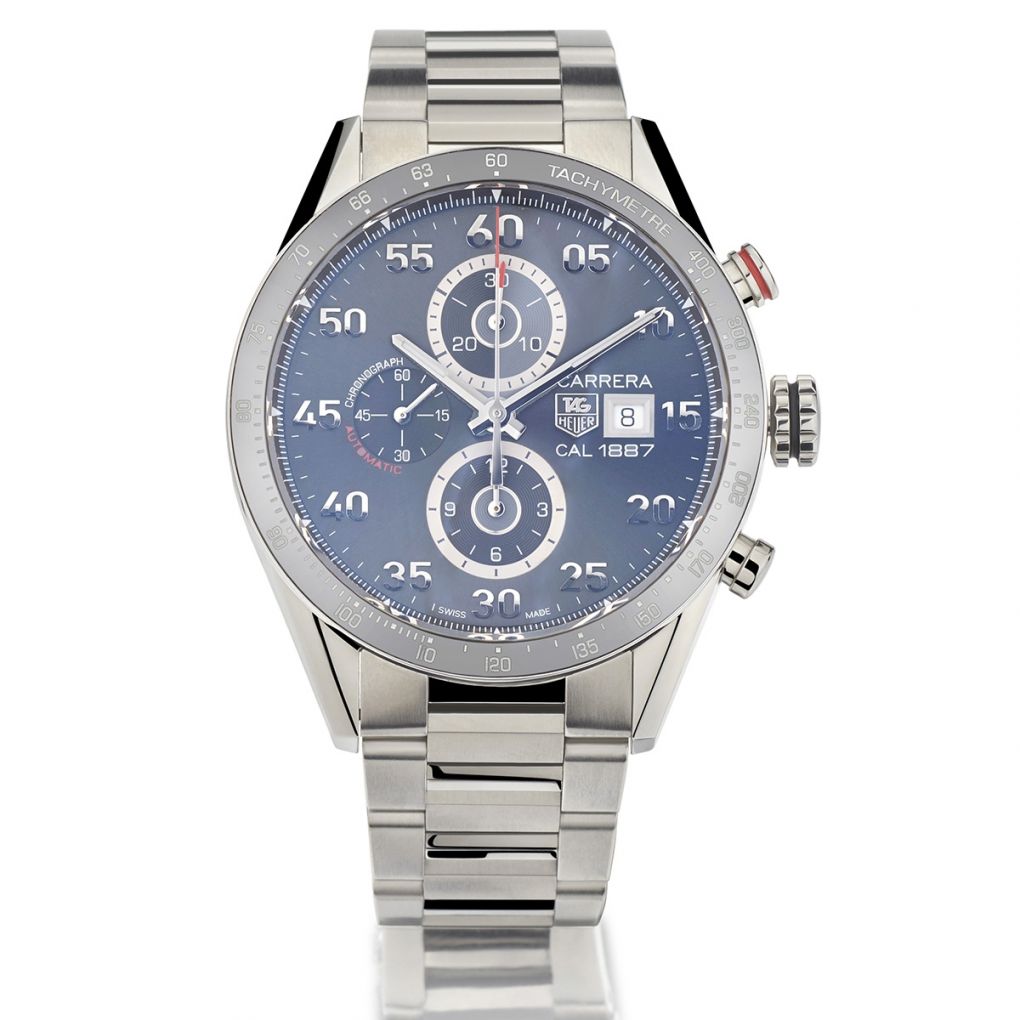 Tag Heuer Carrera Calibre 1887 Stainless Steel 43MM Watch – Van Rijk