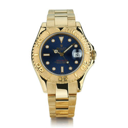 Rolex Yachtmaster 18KT Yellow Gold 35MM Women's Watch