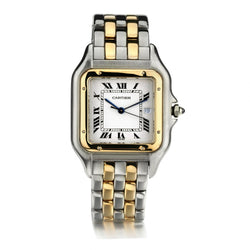 Cartier Jumbo Yellow Gold And Stainless Steel Panther 29MM Watch