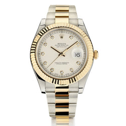 Rolex Oyster Perpetual Datejust II Diamond Dial 41MM Watch