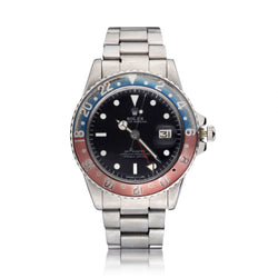Rolex Oyster Perpetual GMT Master Ref. 1675 Rare Pepsi Watch
