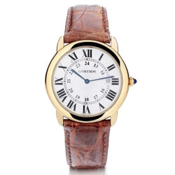 Cartier Yellow Gold And Steel Ronde Solo De Cartier 36MM Watch