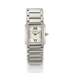 Patek Philippe 24 Factory Diamond White Dial Watch