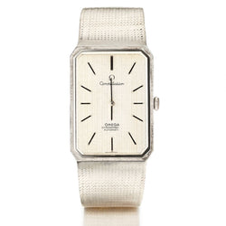 Omega Constellation Vintage White Gold Oversized Watch