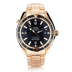 Omega Seamaster Planet Ocean 18KT Rose Gold 42MM Watch