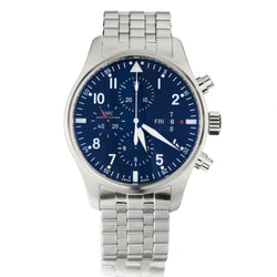 IWC Pilots Chronograph Stainless Steel 43MM Automatic Watch