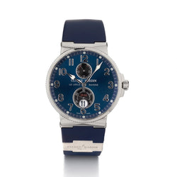 Ulysse Nardin Marine Chronometer Blue Dial Automatic Watch