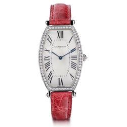 Cartier Tonneau XL Limited Edition Diamond WG Watch