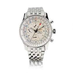 Breitling Navitimer World Chronograph Stainless Steel 46MM Watch