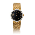 Omega 18KT Yellow Gold And Diamond Ladies 1960's Watch