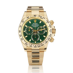 Rolex Oyster Perpetual Cosmograph Daytona "John Mayer "Green Dial Watch. Discontinued.