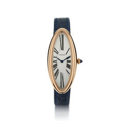 Cartier Baignoire Allongee Rose Gold Ladies Quartz Watch